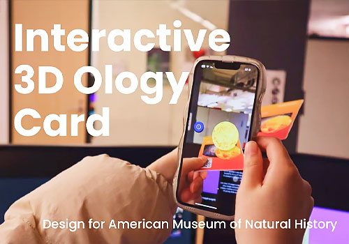 NY Digital Awards - Interactive 3D Ology Cards