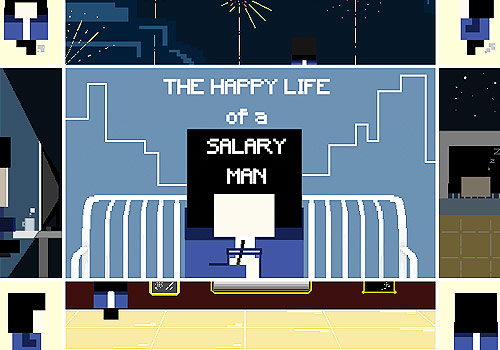 NY Digital Winner - Freelance - The Happy Life of a Salaryman