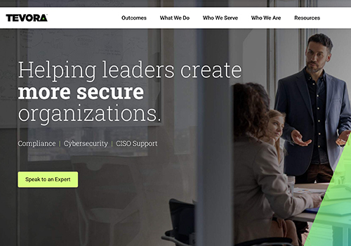 NY Digital Winner - Zbra Studios - Tevora Website