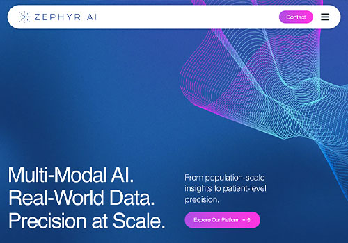 NY Digital Winner - Ladybugz Interactive Agency - Website for Zephyr Bio