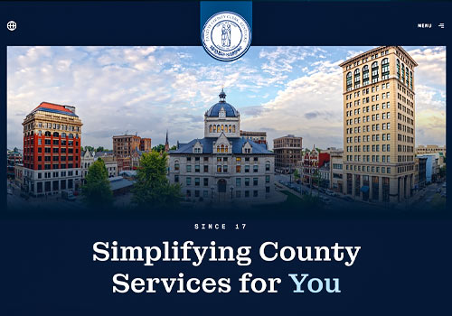 NY Digital Winner - Exemplifi - Website Redesign for Fayette County