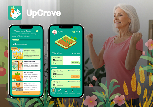 NY Digital Winner - Georgia Tech Computational Lab - UpGrove: A Gamified Upper-Limb Self-Assessment System