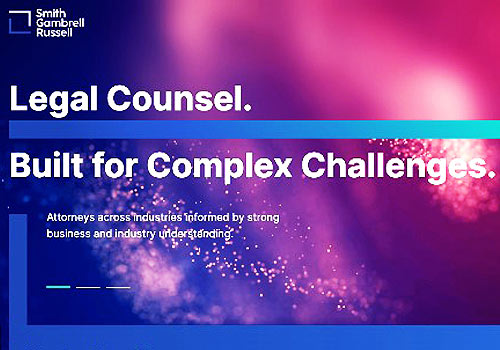 NY Digital Awards - Smith Gambrell Russell Website