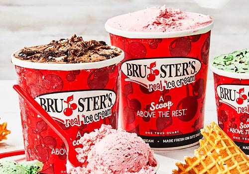 NY Digital Awards - Bruster's Ice Cream Franchise Landing Page