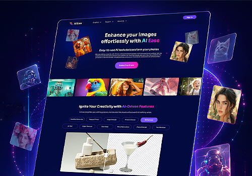 NY Digital Awards -     AI Ease Website Redesign