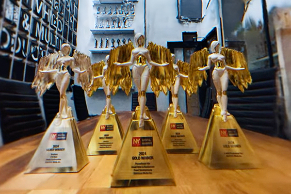 Gladstone Media has been awarded multiple awards at the 2024 NY Digital Awards!